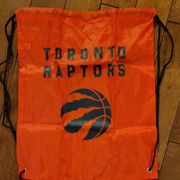 NEW Toronto Raptors Basketball NBA Drawstring Cinch Bag - Picture 2 of 3